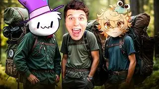 3 Youtuber gehen endlich ZELTEN