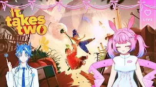 【IT TAKES TWO】#1 Are we getting divorce?【Pinkusoda x Kibo Setsuna】