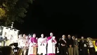 Festino S. Rosalia, conclusione del discorso dell'Arcivescovo alla Citt&agrave; di Palermo.