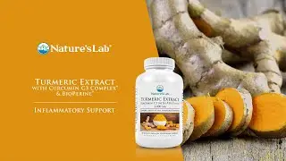 Nature's Lab Turmeric Extract with Curcumin C3 and BioPerine - 60 Capsules