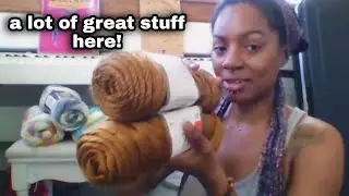 Basking in all the neutral tones!! ANOTHER amazing yarn unboxing!!