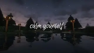 🌲Keep calm, enjoy this evening. (minecraft music, crickets, & some rain)