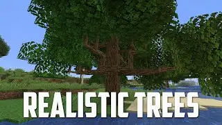 Реалистичные деревья Minecraft с модом Dynamic Trees, МГНОВЕННО срубайте деревья