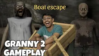 GRANNY 2 BOAT ESCAPE - Granny 2 Gameplay ( Free Android game ) | RAWHIT PLAYZ 