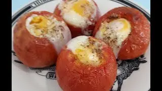 Tomate Recheado com Ovo