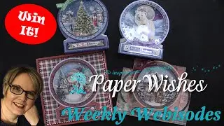 Card Ideas Using Snow Globes Kit by Hunkydory Crafts | PaperWishes.com