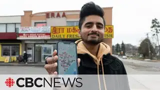 This map lays out culturally-specific grocery stores in Scarborough, Ont.