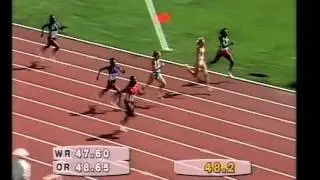 Women's 400m heats - Barcelona 1992