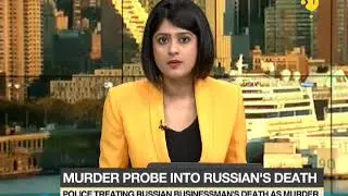 Police treating Russian businessman's death as murder