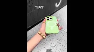 Luxury Candy Color 2 IN 1 Magsafe Case for iPhones Magnetic Wireless Charge Clear Matte Soft Cover