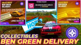 Horizon Europe Boards Locations - BEN GREEN DELIVERY Guide - Forza Horizon 5