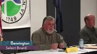 Bennington Select Board // 11-10-25