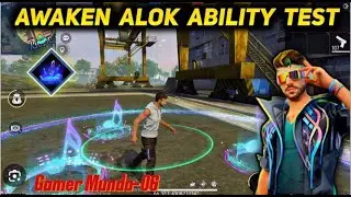 Elite Alok Ability | Free Fire Awaken Alok Ability Test And Gameplay.