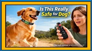 Jugbow Dog Shock Collar - 4500FT Dog Training Collar with Remote IPX8 Waterproof Electric Dog Collar