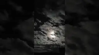 Full moon gazing