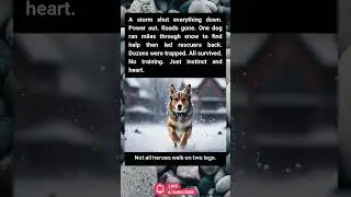 Dog Saves Entire Village in Snowstorm