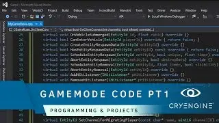 How to create a player and gamemode in code [Part 1] | Programming & Projects