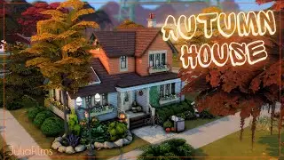 Осенний дом🍁 I Строительство I Autumn House I SpeedBuild I No CC [The Sims 4]