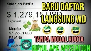 Nuyul Appstation Daftar Langsung Redeem/Withdraw