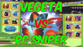 WL Battle against RC Leader 😱 || Vegeta Vs Sniper || Wl battle Poketown (monsaweken)