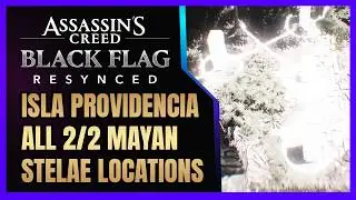 ISLA PROVIDENCIA ALL 2/2 MAYAN STELAE LOCATIONS - ASSASSIN'S CREED BLACK FLAG RESYNCED