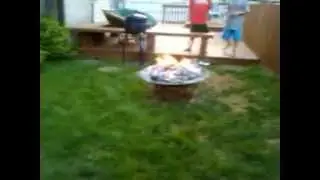 Ep.1 when things go wrong-- fire pit explosion