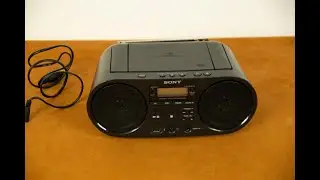 Магнитофон, бумбокс, Sony, ZS-PS50, USB