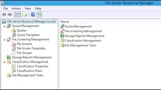 FSRM Window Server 2012R2 Part 4: Configure File Screening