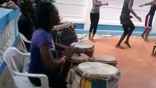 Gran Lakou Kanval Rehearsal