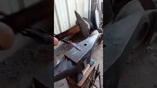 Forging a quick integral knife