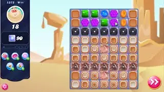 Candy Crush Saga LEVEL 1372 NO BOOSTERS (new version)🔄✅
