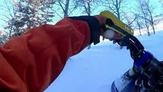 Last Snow Bike Ride of the Year