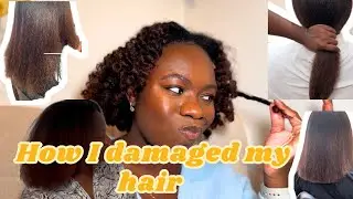 Curly cuts and moisture overload | 5 ways I damaged my hair