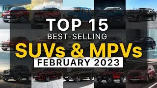 Top 15 Best Selling SUVs & MPVs In India In February 2023 | Brezza, Nexon, Eeco, Punch, Creta, Venue