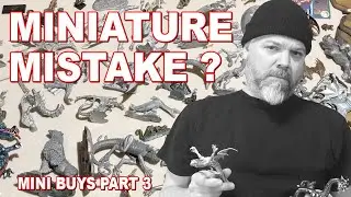 MINIATURE BUYS PART 3 - THE MISTAKE - Ral Partha Citadel Grenadier DRAGONS
