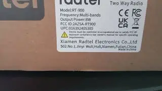 fcc id do radtel rt -900 :2AZSA simples e enviar pra Anatel esse fcc id