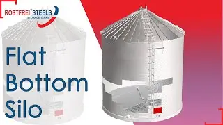 Flat Bottom Grain Silo Manufacturer -  Suitable for All type of Grain Storage