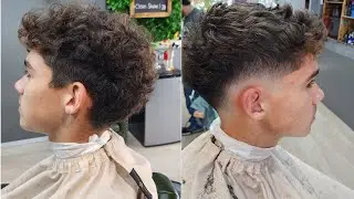drop skin fade and Scissors cut#blackbarber #bestbarber #hairstyle #westhamptonbeach