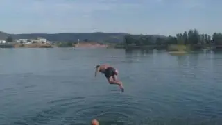 Rusu front Flip  in the Water Ghioroc