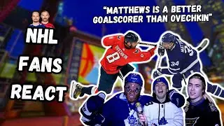 Matthews vs Ovechkin | NHL Fans React | FFN Fan Debates