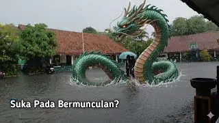 Begini kondisi saat Hujan deras di n3 Cikarang Selatan 