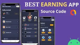 Earning App Source Code Android Studio | Android Reward app source code | Earning app source code