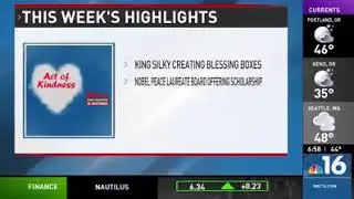 NBC News 16 Highlights King Silky's Blessing Boxes