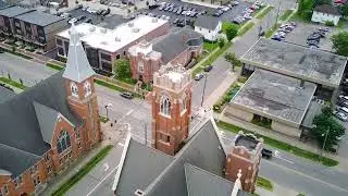 WOOSTER OHIO 4K DRONE FOOTAGE----SHOT WITHE THE HOLYSTONE HS600D