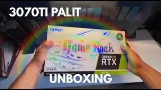 Comprei a placa mais linda do mercado ??? | RTX 3070 Ti GameRock PALIT