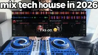 How to mix tech house drop to drop 