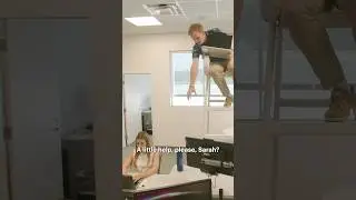 The USTA don&rsquo;t have normal office chairs! 🤣
