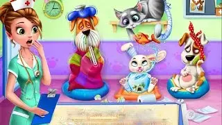 Doctor Fluff Pet Vet Animal Doctor Game for Kids and Toddlers Android & iOS Gameplay