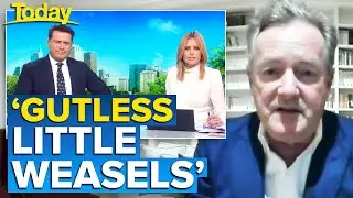 Piers Morgan fires up over COVID-19 handling | Today Show Australia