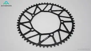 Single Speed 130BCD Crankset BMX Chainwheel 50/52/54/56/58T AL7075 Bicycle Chain Wheel 170mm Crank